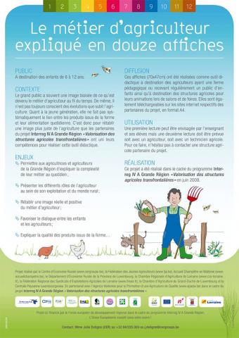 Le Métier D'agriculteur Expliqué En Douze Affiches | L'Apaq-W