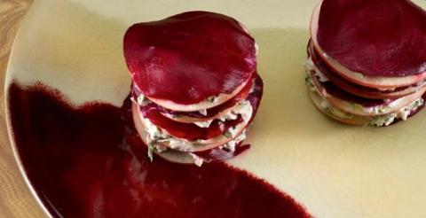Duo rose et blanc