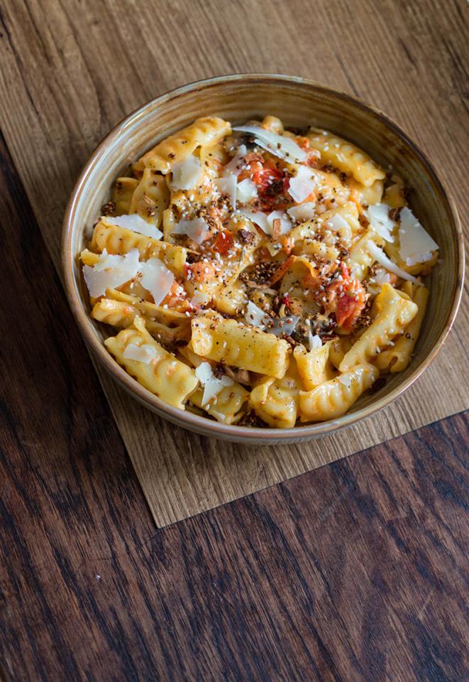 Festonati au boeuf et à la crème tomatée