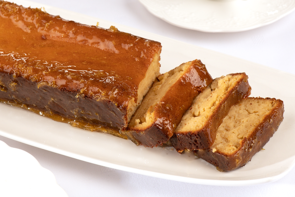 Cake au citron, amandes et pommes de terre